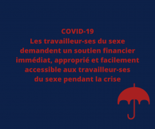 Les travailleuses du sexe sont précarisées par le COVID-19